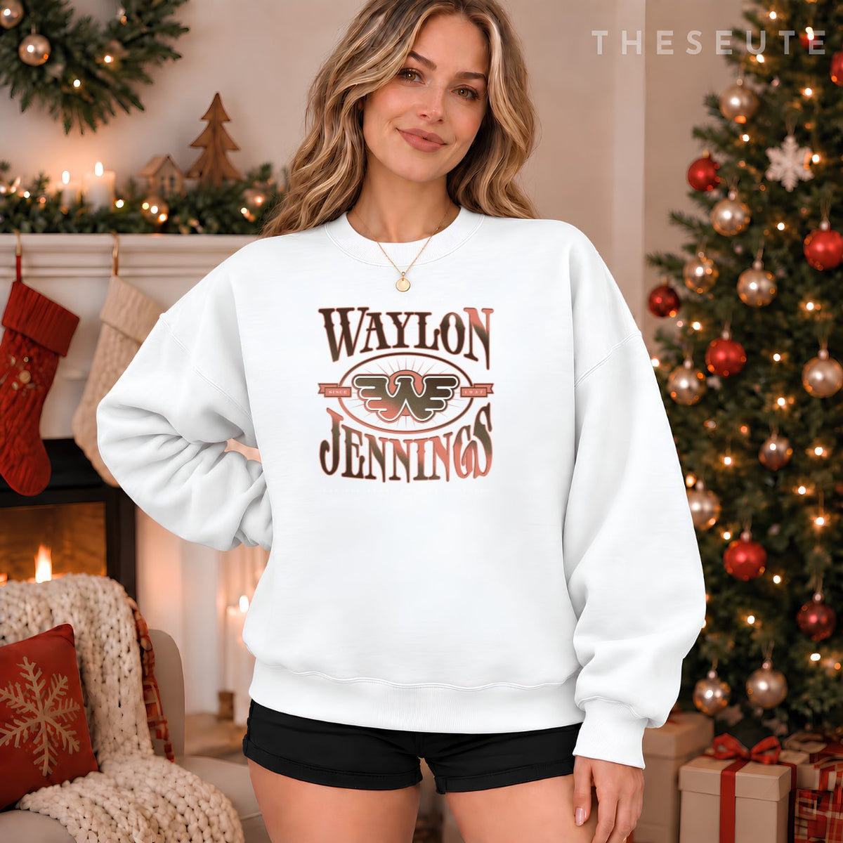Waylon Jennings - Official Merchandise - Waylon Sweatshirt