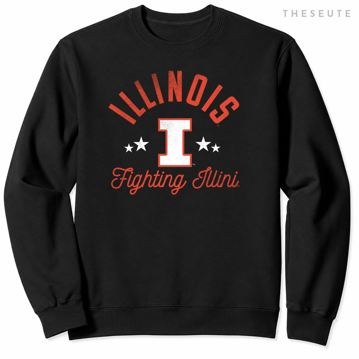 University of Illinois Fighting Illini Logo Sweatshirt
