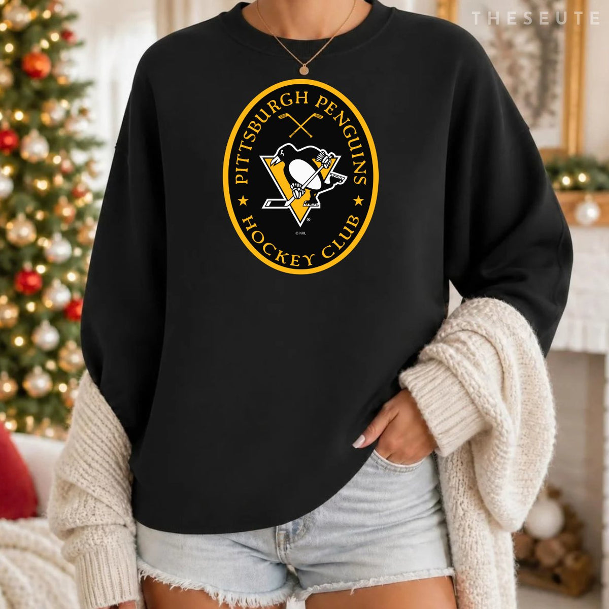 Pittsburgh Penguins Iconic Officially Licensed Sweatshirt