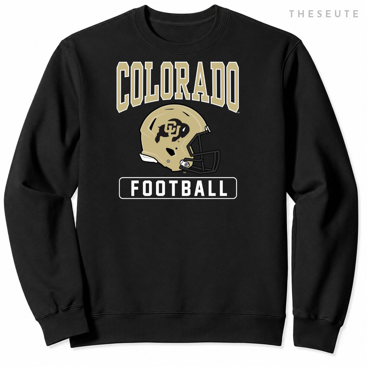 University of Colorado Buffaloes Football Helmet Sweatshirt
