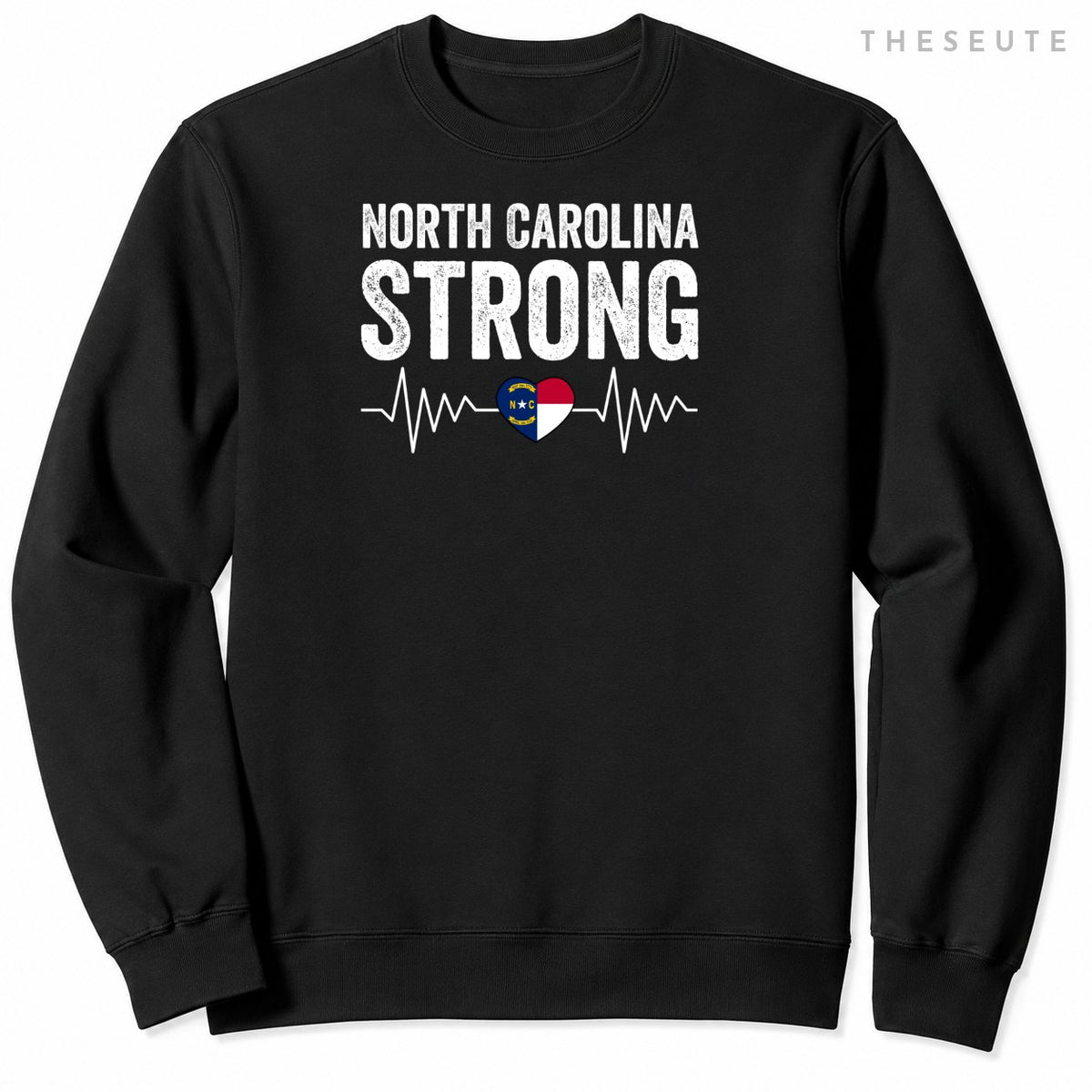 North Carolina Strong With NC State And Love North Carolina Sweatshirt