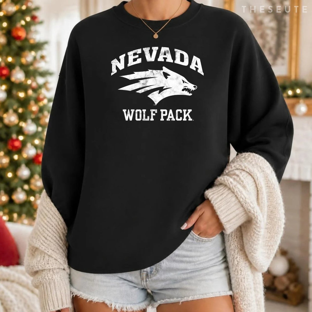 University of Nevada Reno Wolf Pack Large Sweatshirt