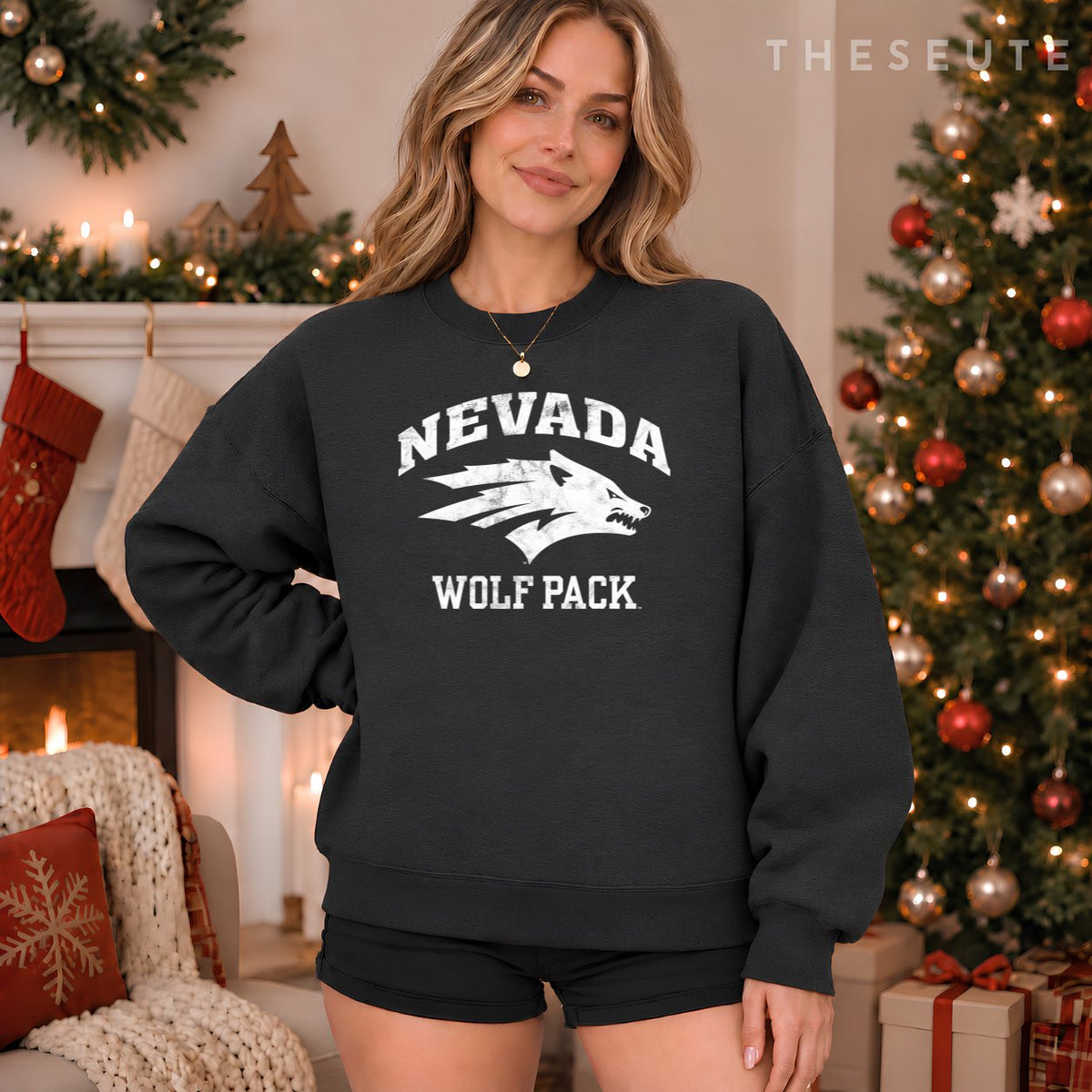 University of Nevada Reno Wolf Pack Large Sweatshirt