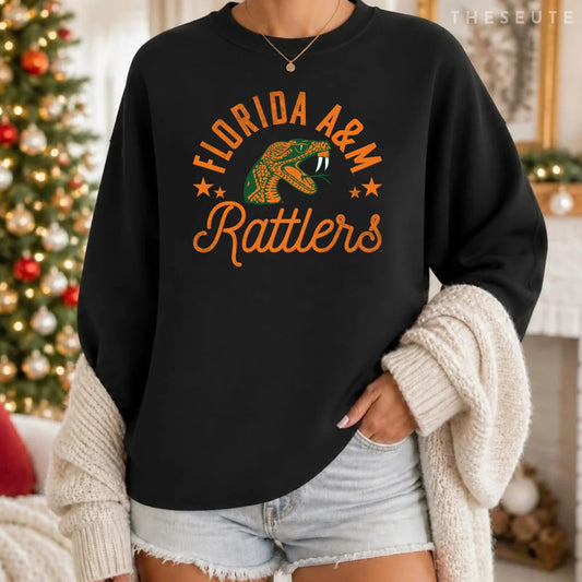 Florida A&M University FAMU Rattlers Logo Sweatshirt