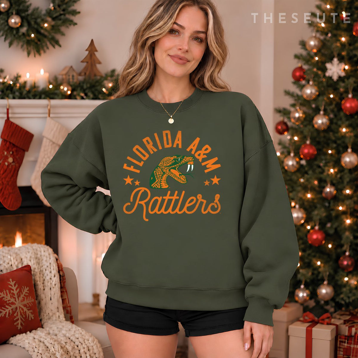 Florida A&M University FAMU Rattlers Logo Sweatshirt
