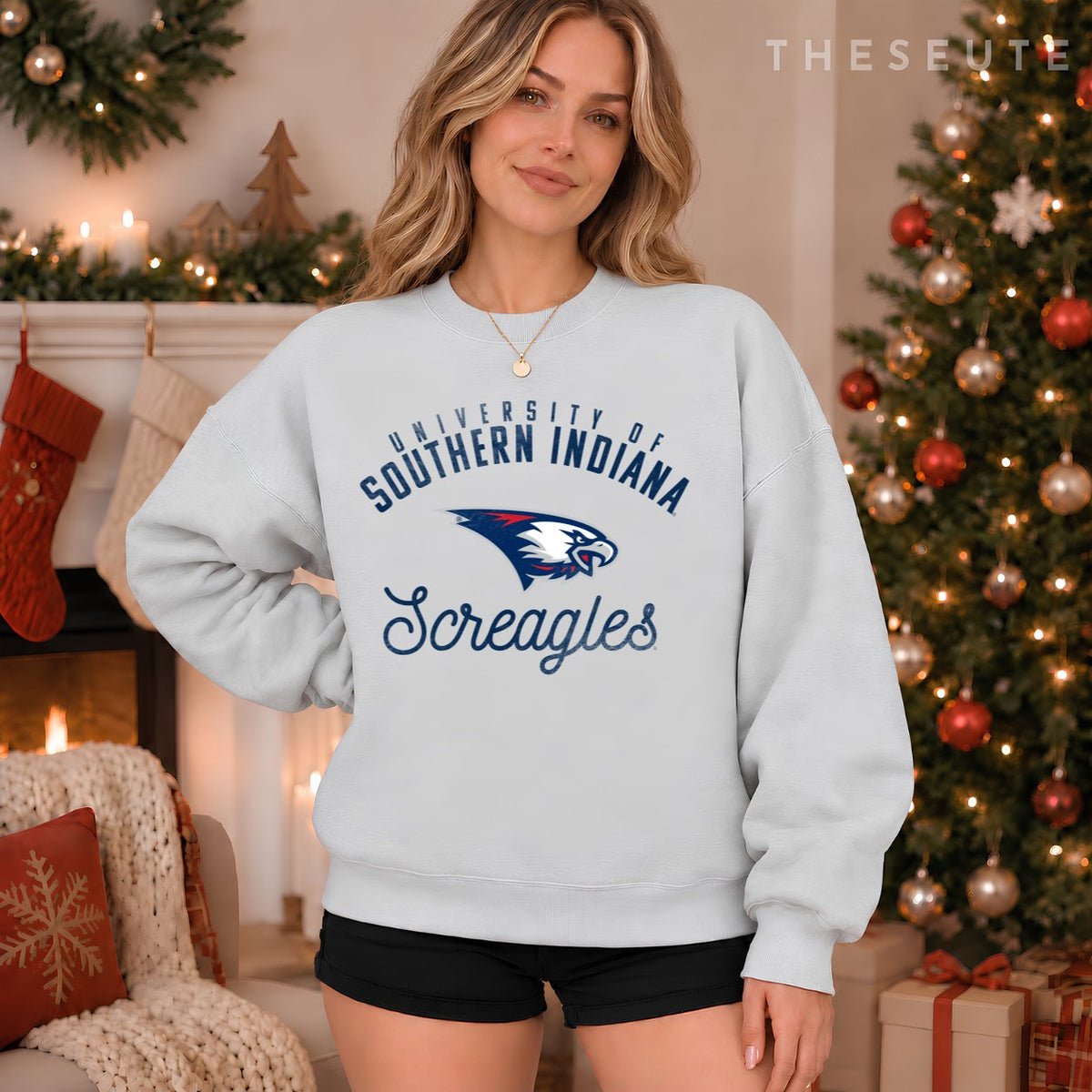 University of Southern Indiana USI Eagles Logo Sweatshirt