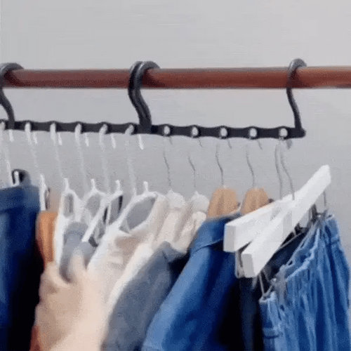 unfold - multi-holes magic hanger