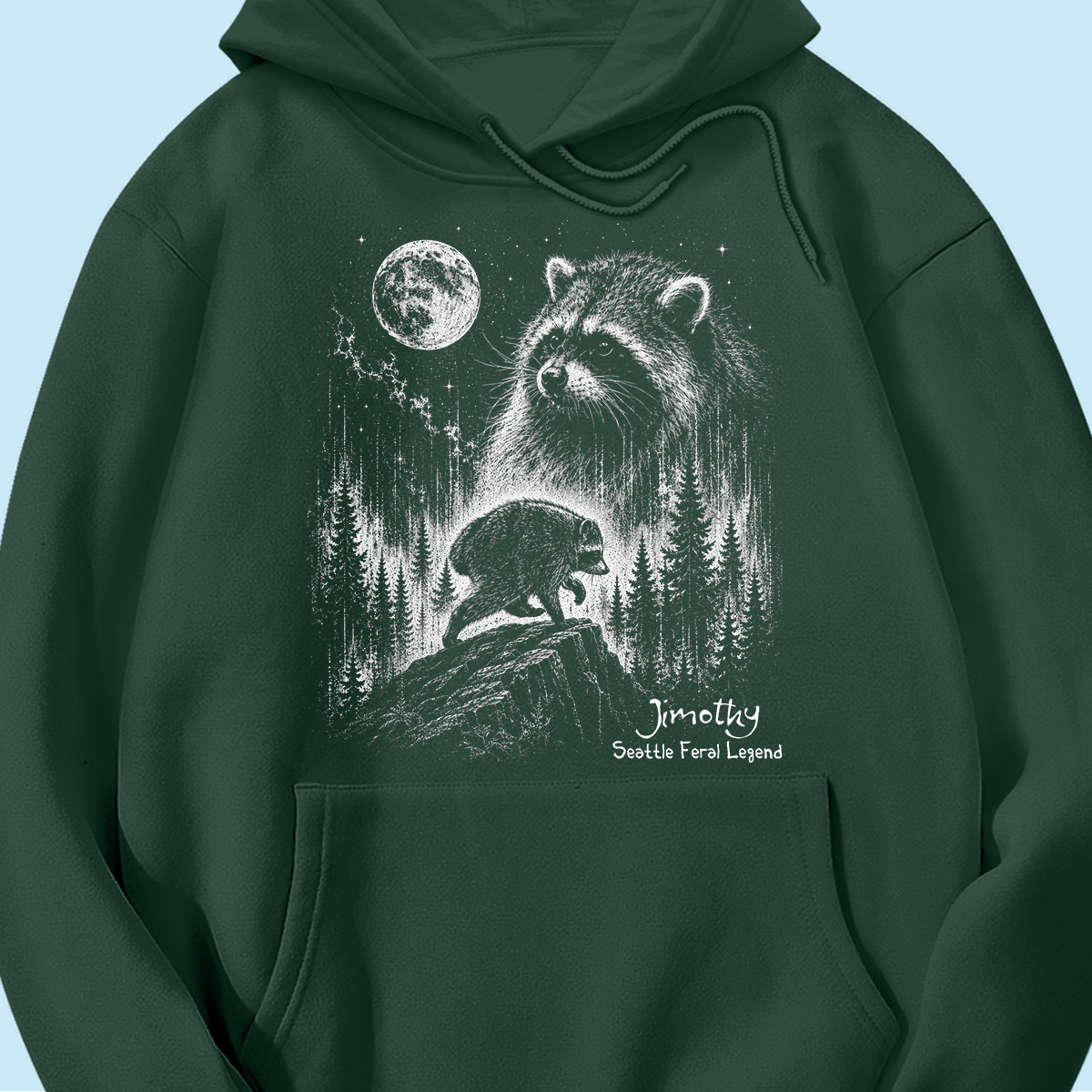 Trending Viral Retro Vintage Jimothy Raccoon Shirt - Trending 2026 Seattle Feral Legend Shirt