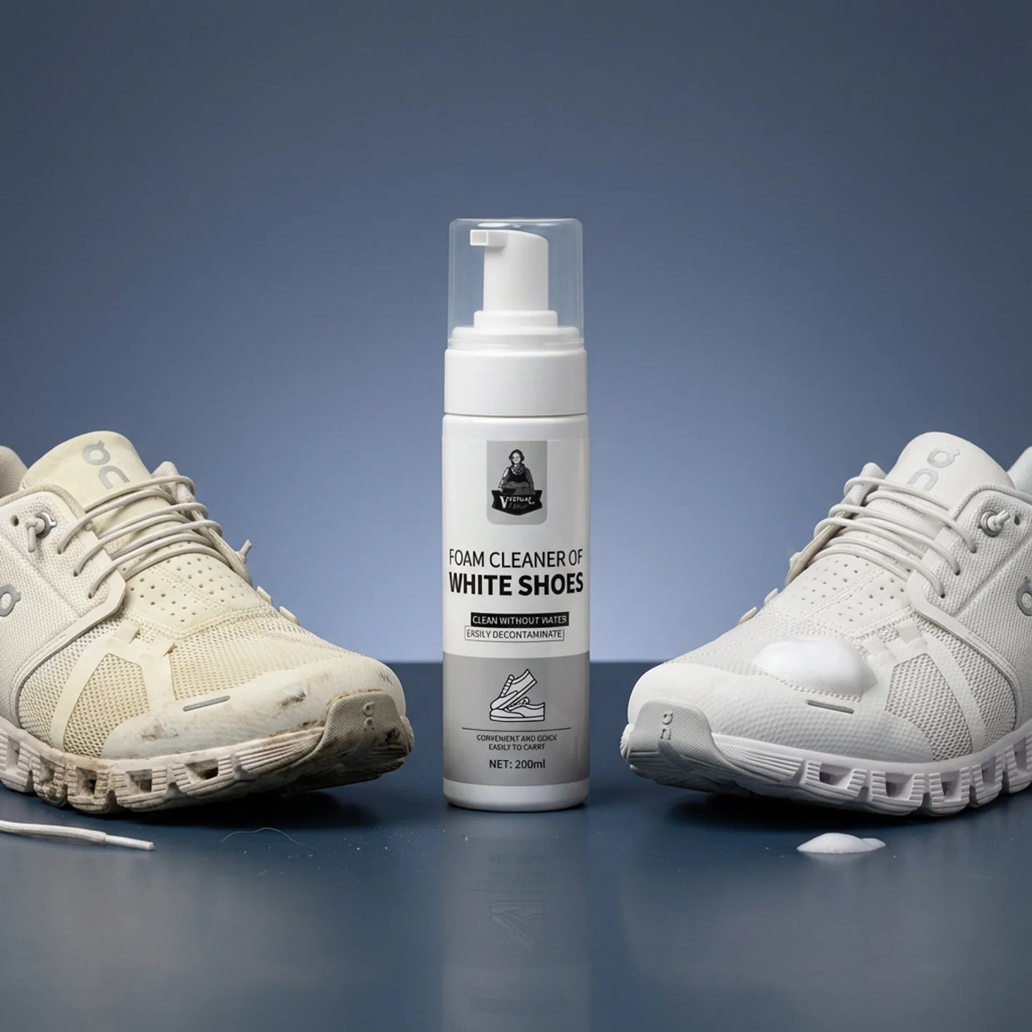 uncloud - water-free foam shoe cleaner