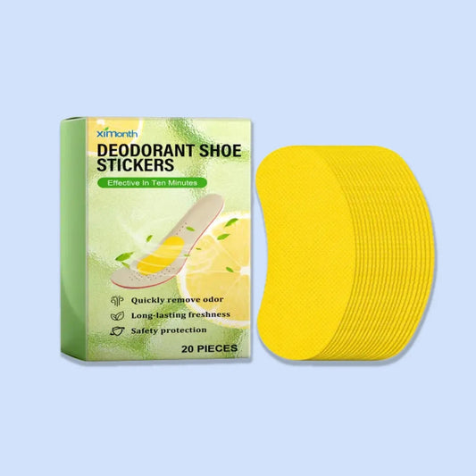 unstink - sweat & odor absorbing shoe stickers