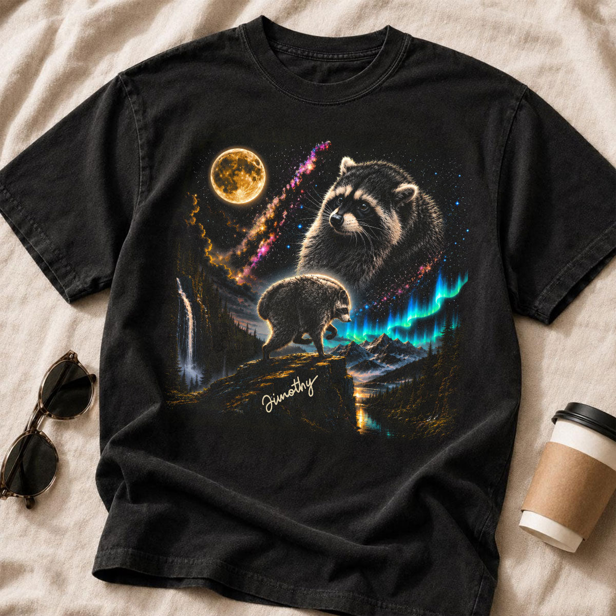 Loveable Jimothy Raccoon Shirt - Trending 2026 Shirt