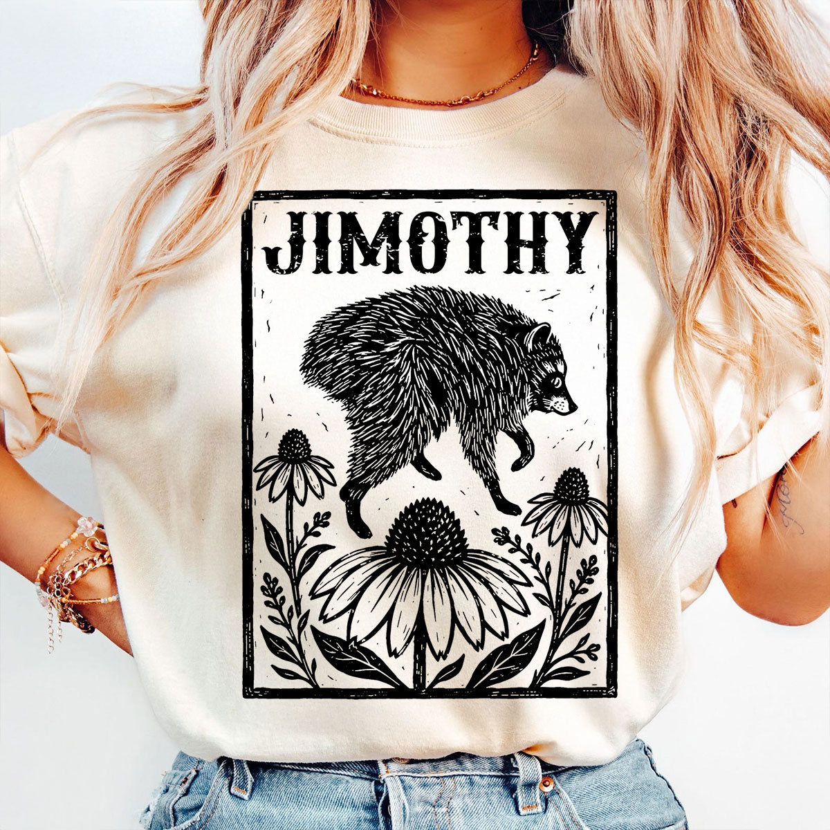 Trendy Jimothy Raccoon Meme Shirt - Trending Shirt - 2026 Keep Sake
